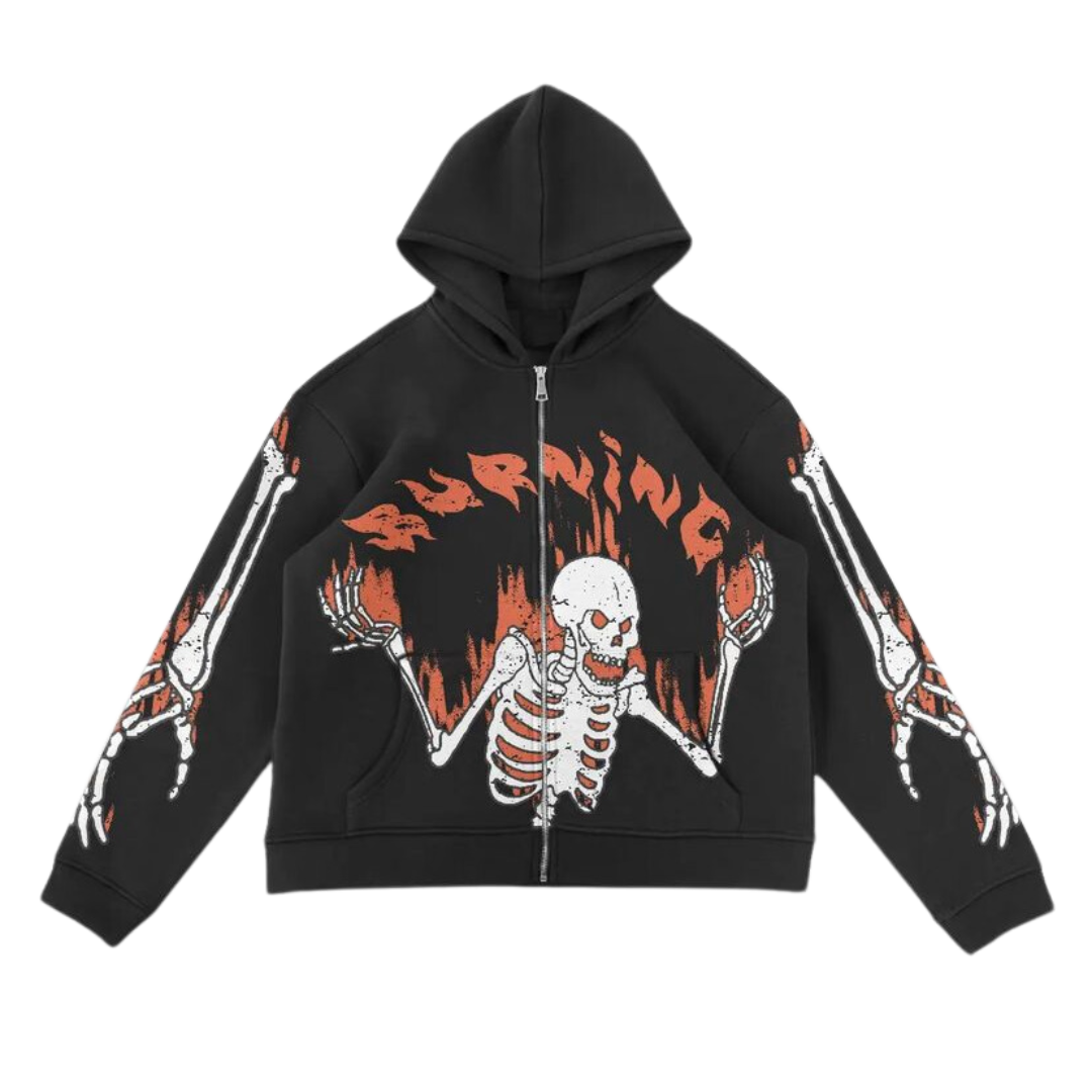 Burning Hoodie